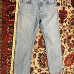Women’s B Sides Blue Jeans Button Fly Light Wash Straight Leg Denim Jean Size 29 Photo 1