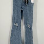Dollhouse  Juniors High Rise Flare Jeans Size 25 NWT Photo 1