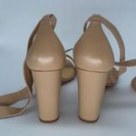 Alexandre Birman  Nude Clarita Ankle Tie High Block Heel Sandals 42 Photo 8