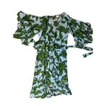 CAbi  Derby Wrap Dress with Slip Dress Womens Size Small Style 5815 Tidal Floral Photo 5