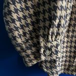 White Birch  Houndstooth Blazer in Black and Tan Jacket Shirt Size XL Photo 7