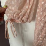 Hello Molly Pink Embroidered Mini Dress Long Sleeve Photo 4