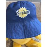 SURFSIDE Blue/Sunset Stripe Reversible Bucket Sun Hat Unisex Adult One Size Photo 9