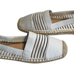 Steve Madden Steven  Haleen cream/ivory Multi Espadrille SlipOn Loafer Shoes 10 Photo 0