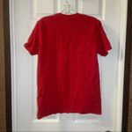 Gildan Red Crew Neck “Teacher Vibes” Short Sleeve Tee M Photo 6