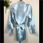 Sarah Spencer blue intimate robe Size L Photo 4