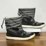 Keds  Women's Tally Point Black & Gray Snow Boots Size 8.5 Reflective Photo 1