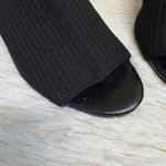 Leith Women’s Beckon Open Toe Sock Bootie Black Size 7.5 Photo 7