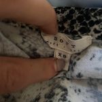 Snake Print Button Down Shirt Size XS Photo 1