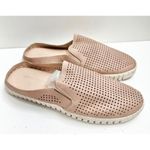 Harmony Balance Sashay Mules Size 8 Beige Perforated Slip On Shoes Tan Photo 3