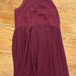 Dressy Star Maroon Bridesmaid Dress Red Size 2X Photo 4