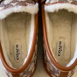 Coach NWT Women's Forest Cozy Shearling Moc Slippers Photo 8
