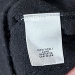 Charlie & Robin Black Ruffle Front Button Wool Blend Coat Women's Size M Size M Photo 6