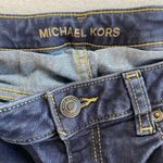 Michael Kors  Jeans‎ Womens 8/28x23 Izzy Cropped Skinny blue Denim stretch Photo 7