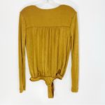 Free People  Intimately Too Turnt Bodysuit in Golden Nugget Size Small Photo 6