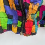 VINTAGE EVR Rousso Apparel 100% Silk Bomber Windbreaker Jacket 90s Y2K Large Size undefined Photo 6