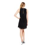 Astr The Label Black Molly Lined Shimmery Velvet Mini Burnout Trapeze Dress Size L Photo 2