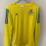 Adidas Yellow Boston Marathon Women’s Shirt Photo 0