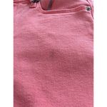 Just USA Shorts Women's Fruit Punch Pink Denim Cuffed Frayed Hem Size 27 Photo 4