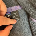 Patagonia women's small synchilla fleece zip up jacket flaw blue gorp hiking Photo 8