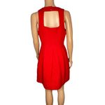 Moulinette Soeurs Anthropologie Red Dress size 6 Fit and Flare sleeveless Photo 2