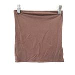 TROIS Kendall Midi Skirt Set Tube Top‎ Brown Sz 0 Photo 3