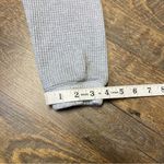 Aerie Gray Waffle Knit Cropped Zip Hoodie Womens Size XS Photo 10