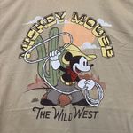 Disney Mikey Mouse The WIld West Cartoon Cowboy  T-Shirt XL Photo 1