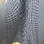 Green Knit Women's Crochet Aran Toggle Wrap Pattern Sweater Size undefined Photo 5