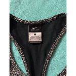 Nike Dri Fit Womens Printed Training Tank 723926 Black Size Small Photo 2