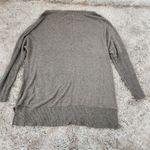 Pink Rose Sage Green Oversized V-Neck Sweater Rayon Blend Size Large Photo 7