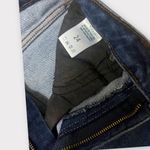 Just Black Dark Wash Distressed Boot Cut Jeans Photo 2