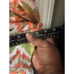 Ashley Stewart Women's Square Neck Printed Gauze Dress Size 18/20 Oversized NWT Photo 6