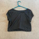 Charcoal Gray Women's Top Black Photo 1
