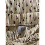 ASOS Women Sz 14 Ditsy Floral A-Line Midi Silky Plisse Skirt Feminine Romantic Flowy Photo 4