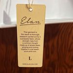 Elan  White Stretch Lace Bralette Sz L Photo 3