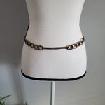 Nine West Bronze Metal Chain Boho Belt M/L Photo 0