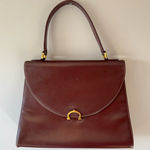 Cartier  Vintage Bordeaux Top Handle Kelly Flap Bag‎ Photo 0