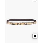 Tory Burch Women’s Miller Snakeskin Embossed Belt New w/tag $228 Photo 3