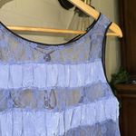 Free People top Current Obsession mini slip lace purple NEW Photo 2