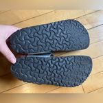 Birkenstocks Gizeh Silver Sandals Photo 3