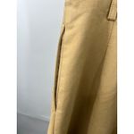 MOUSSY Women's V Neck Belted Waist Denim Dress Sleeveless Solid Khaki Size S 1 Tan Photo 5