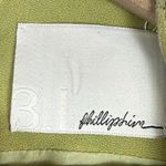 3.1 Phillip Lim Sleeveless Dress Size 0 Green Suede Mini Classic Party Cocktail Photo 4