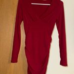 SheIn  Red Long Sleeve Dress Photo 0