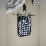 NTM: Brand New Design USA Black & White Houndstooth Print Leggings Sz 0X Photo 3
