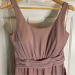 Birdy Grey  Dusty Rose Maxi Dress With Pockets Size Large NEW flawed bridesmaid Photo 5