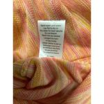 Callahan Knitwear Women's Large Knit Dress Orange Pink Relaxed Knee Length NWOT Photo 3