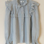 Isabel Marant Etoile  Idety gray linen top Photo 0