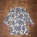 Boden water droplet India style boho ethereal tunic Blue Size 2 Photo 2