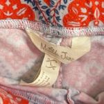 Matilda Jane  Orange White Blue Medallion Print Cropped Leggings Size Large Photo 2